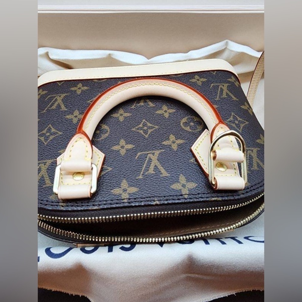 Louis Vuitton Handbag Alma AUTHENTIC NEW from France - Picture 8 of 12